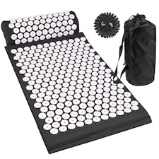 Komodo Acupressure Mat, Pillow and Ball Set - Black
