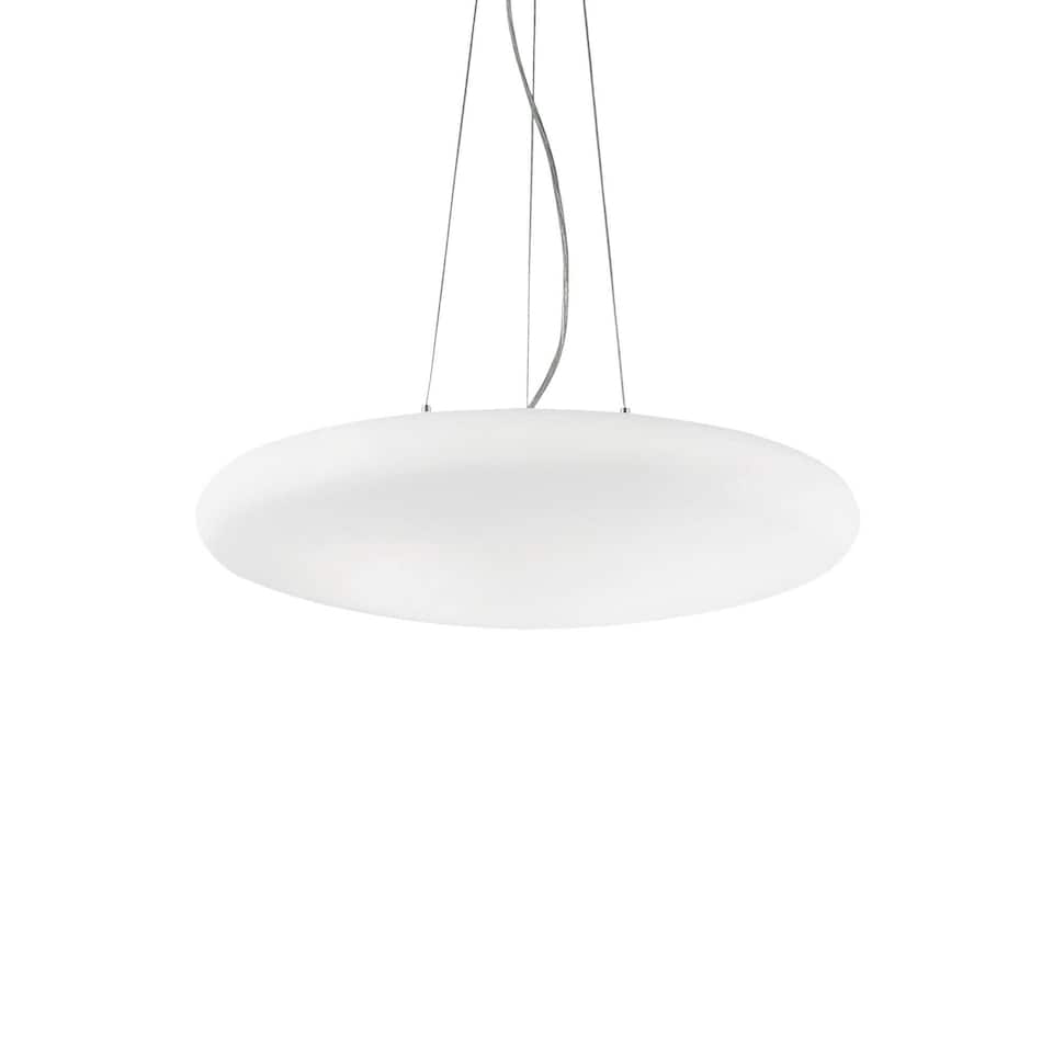 image 1 of Smarties Bianco  3 Light  Medium Ceiling Pendant White, E27
