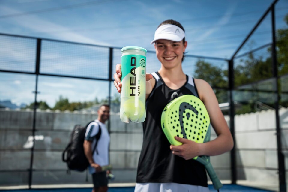 image 1 of Head 2024 Paddle Ball (Pack Of 3) (One Size) (Yellow)