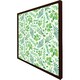 image 3 of Mixed green leaves (Picture Frame) White | L