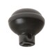 image 2 of Yale Locks P405 Rim Knob - Black - Black Finish Black