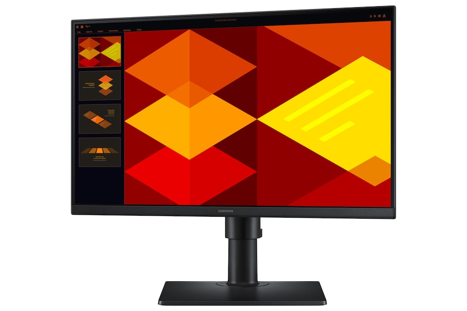 image 1 of Samsung S40GD 22-Inch Full HD 100 Hz Height Adjustable Monitor | Black | Black | 47.6 cm