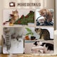 image 6 of PawHut TV-Shaped Cat House, Cardboard with Scratcher Catnip Toy Mouse