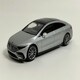 image 2 of Mercedes Benz EQS 580 4MATIC Silver Metallic RHD 1:64 Scale Mini GT MGT00508R