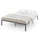 image 1 of COSTWAY Double Size Metal Bed Frame for Easy Assembly Black