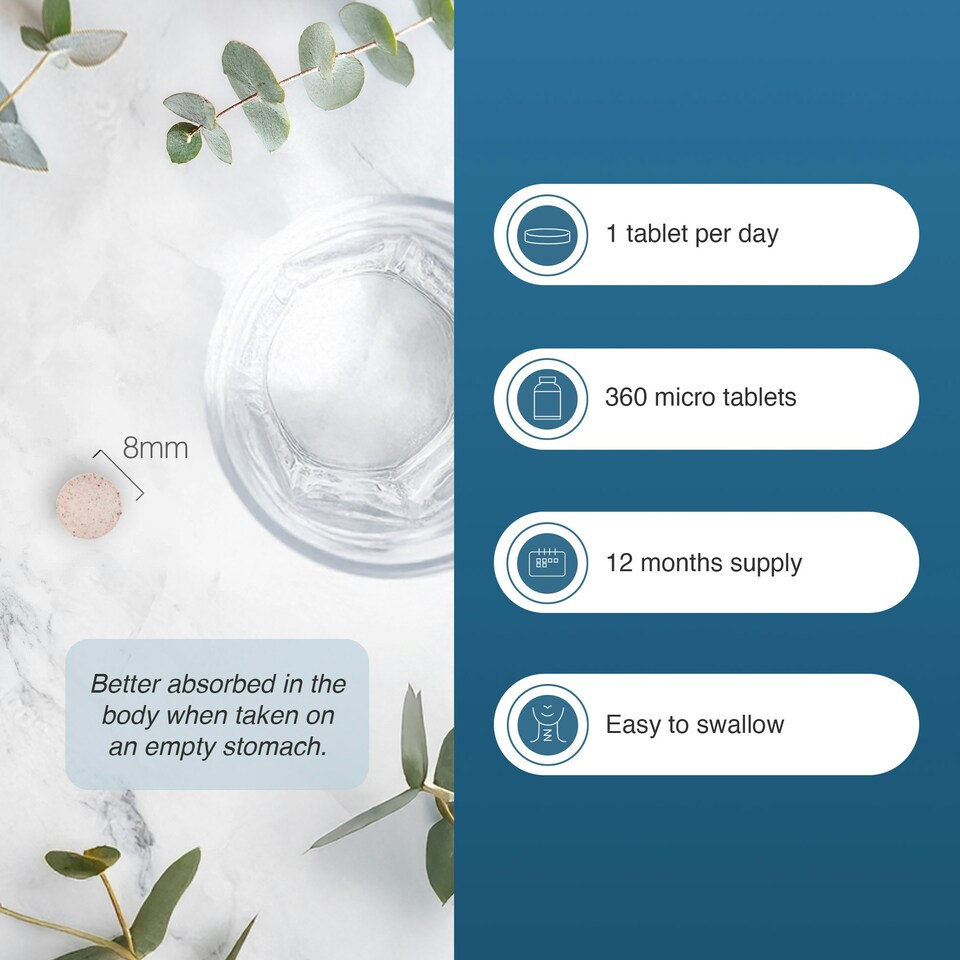 image 1 of Zipvit Vitamin B12 1100mcg, Energy & Immunity Support, 360 Vegan Tablets, 12-Month Supply