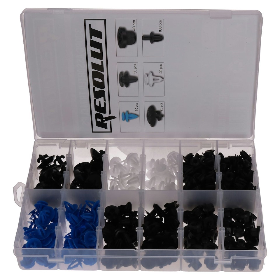 image 1 of Vauxhall Opel Trim Rivets Clips Retaining Retainer Grommet Clip 300pc Fixings