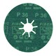 image 3 of 115mm 36 Grit Fibre Zirconium Oxide Abrasive Discs Sanding Grinding 200 Pack