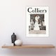 image 4 of Woman Golfer First Tee Vintage Magazine Cover Wall Art Print 18x24"