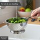image 3 of Buckingham Colander / Strainer Hemisphere Stainless Steel Base 18 cm.