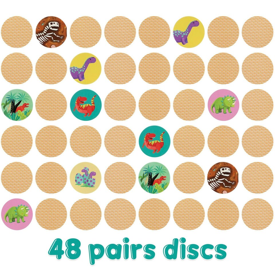 image 1 of boppi Pairs Game - Dinosaurs