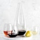 image 4 of Wine Decanter U-Shape Blown Glass Aerating Red Wine Carafe Pourer Dispenser 1.5L