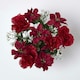 image 4 of Homescapes Artificial Poinsettia and Rose Flowers in Pot, Artificial Flower Bouquet