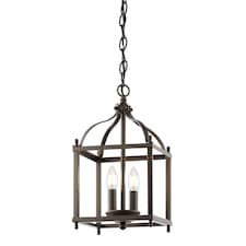 Larkin 2 Light  Small Ceiling Pendant Olde Bronze, E14