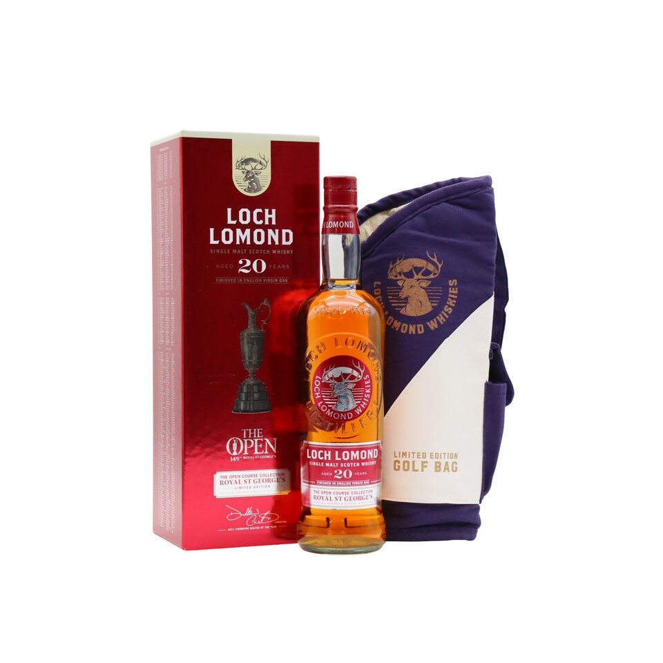 Loch Lomond - The Open Course Collection 2021 - 149th Royal St George's 20 year old Whisky (Includes Golf Bottle Bag)