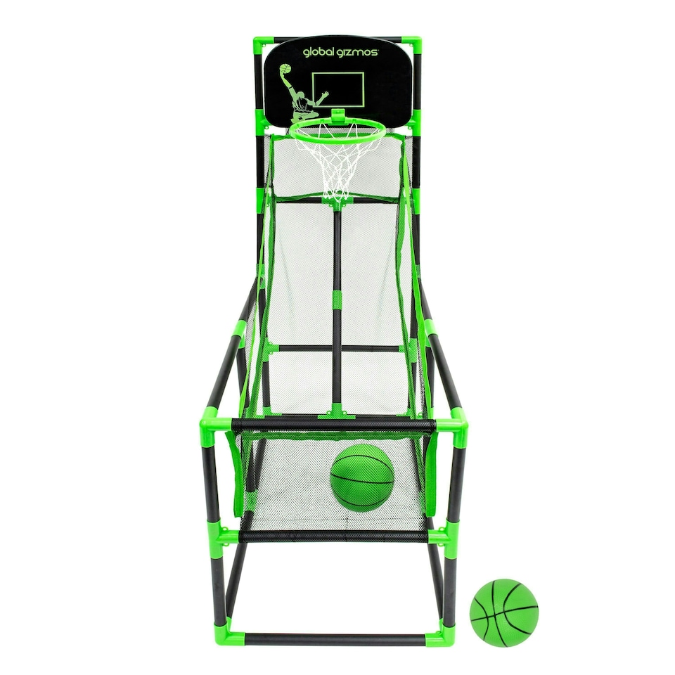 image 1 of Green Black Arcade Basketball Stand - 86x46x139cm