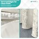 image 7 of Rectangle Crushed Velvet Table Cloth, Washable Table Cover - 70" x 144"