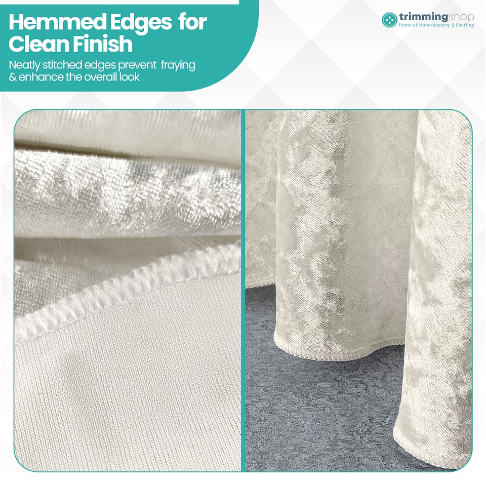 image 1 of Rectangle Crushed Velvet Table Cloth, Washable Table Cover - 70" x 144"