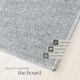 image 5 of Washable Rug Dalia - various sizes, faded pattern, easy-care short pile, non-slip Cream | 170 x 120 cm