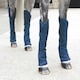 image 1 of Shires Travel Sure Economy Travelling Boots Blue | Size: Cob
Colour: Navy Blue