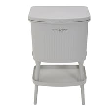 Living and Home 21L 2-Tier Dry Wet Separation Trash Bin | Grey