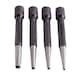 image 2 of Eclipse Round Centre Punch (Pack of 4) | Black | Black | One Size | 1