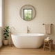 image 1 of Bone Gloss Metro Tiles (150 Pack-3 Box-3m2 Coverage)-Bath-Premium Ceramic Wall Finish-Inspired by NYC Subway & SoHo Style
