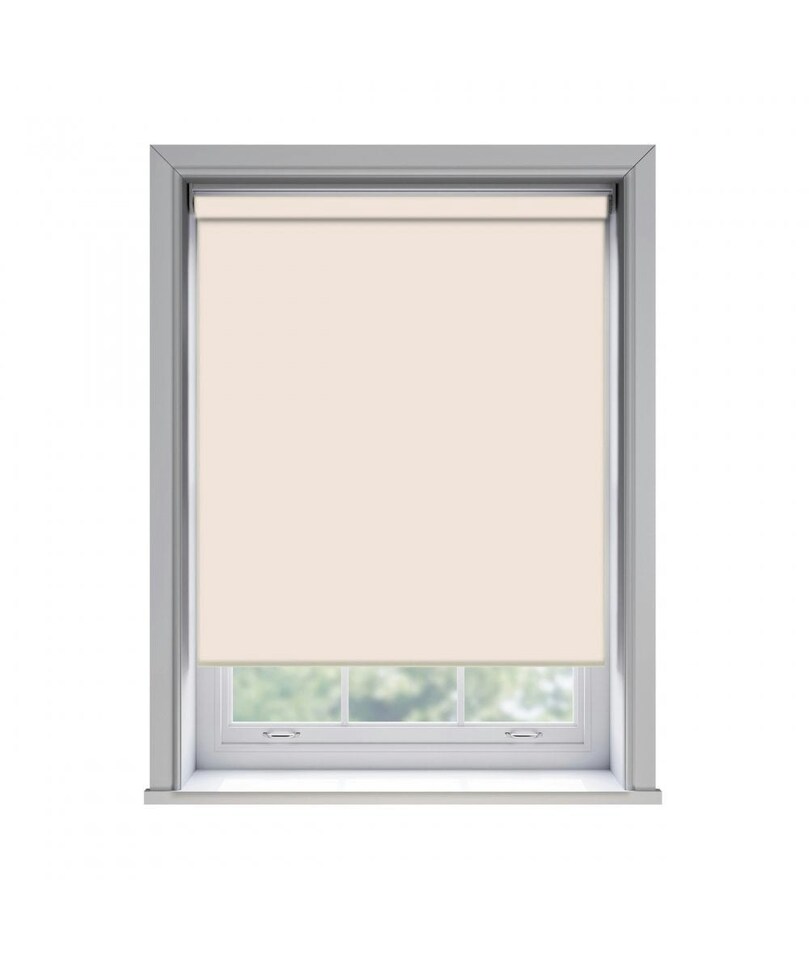 55cm No Drill Pink Thermal Blackout Roller Blind (170cm Drop) | Pink