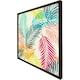 image 1 of Multi coloured tropical leaves (Picutre Frame) Brown | S