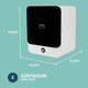 image 2 of DMD 3kg Mini Compact Vented Tumble Dryer, 3 Temperature Settings, Countertop or Wall Mounted, 180mins Timer, Stainless Steel Tub
