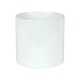 image 2 of Glossy White Ceramic Indoor Plant Pot H15 x W15.5cm White