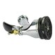 image 3 of Metal Hose Pipe Watering Spray Gun Nozzle 6 Function Rubber Non-Slip Grip