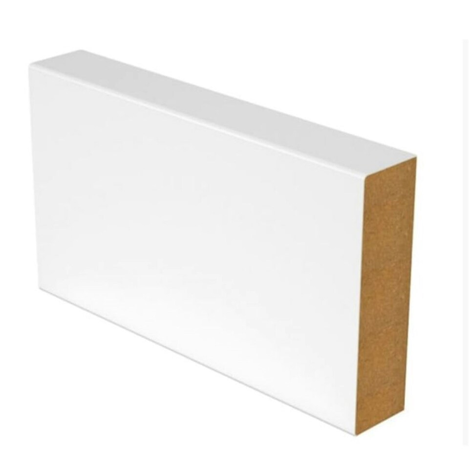 image 1 of PACK OF 20 (Total 20 Units) - Square Edge Skirting - 18mm x 144mm - 3660mm Length