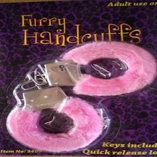 Hen Night Pink Furry Handcuffs