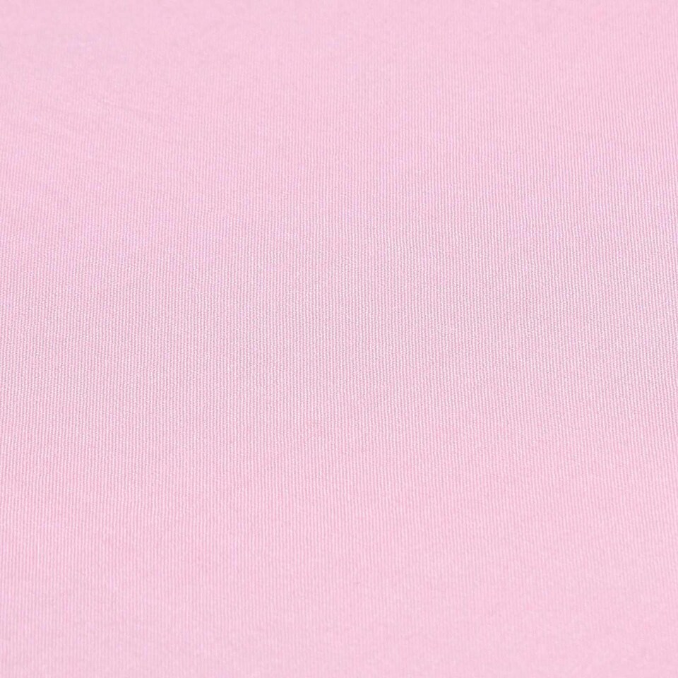 image 1 of Homescapes Pink Cotton Cot Bed Fitted Sheets 200 Thread Count, 2 Pack | Pink | One Size