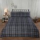 image 3 of Angus Stag Brushed Cotton Bedding Set Grey | Single