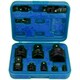 image 1 of Impact Socket Adaptor Step Up Reducer And Universal Joint Set 11pc BERGEN AT881