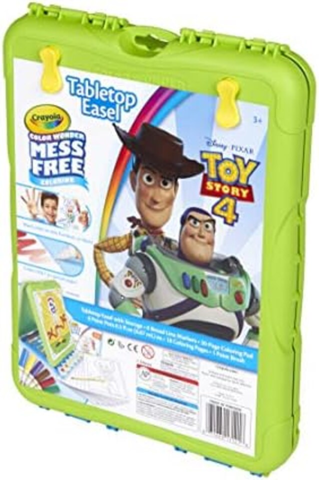 image 1 of Crayola Toy Story 4 Color Wonder Tabletop Easel