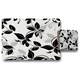 image 2 of Black & White Floral (Placemat & Coaster Set)