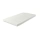 image 1 of Premium Memory Foam Mattress Topper for Enhanced Comfort 2.5 cm Thick | White | Single