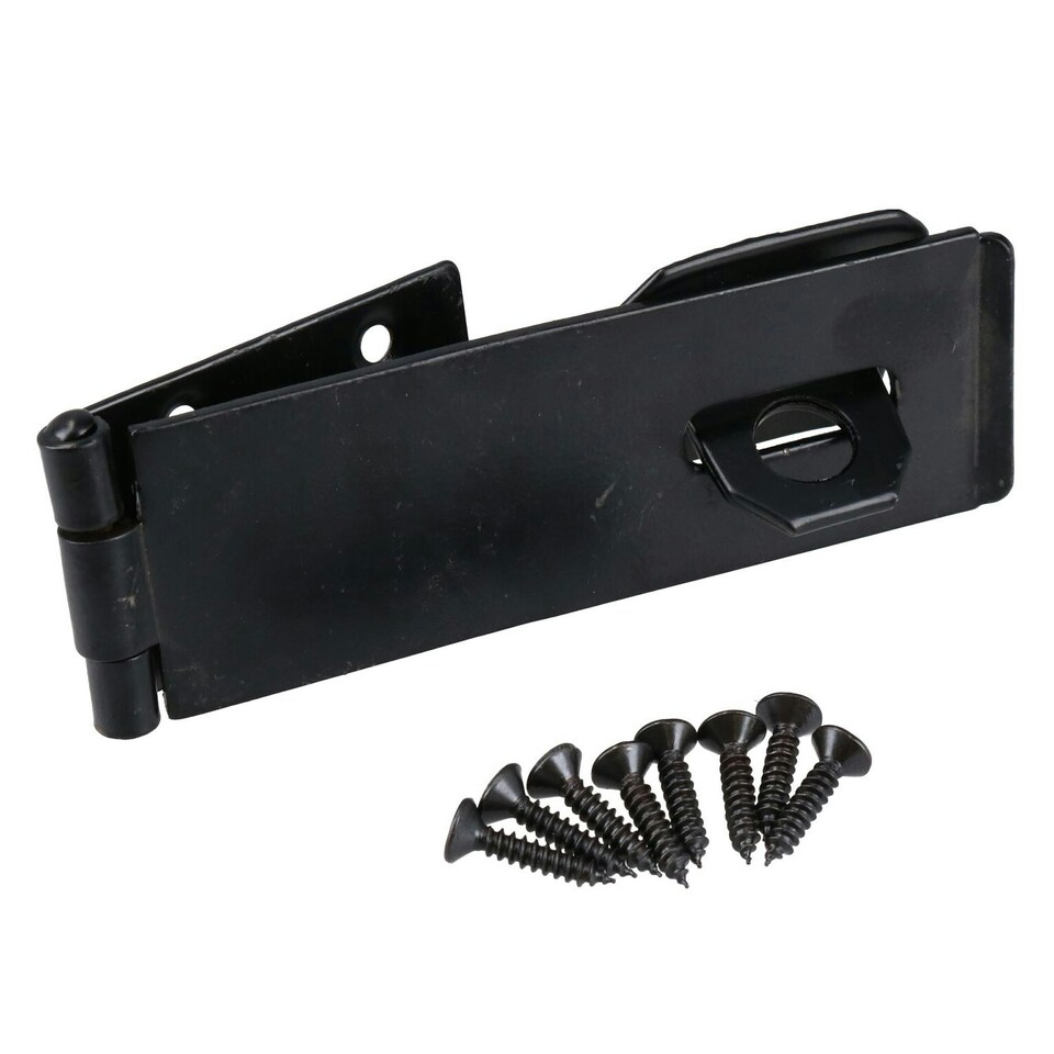 image 1 of 4" x 1.5" (102 x 38mm) Hasp And Staple Security Garage Shed Gate Door Latch Lock