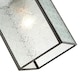 image 3 of Vintage Traditional Bronze Pendant Shade with Clear Moroccan Glass Clear