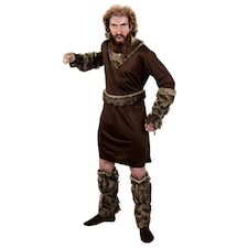 Viking Warrior Costume | Brown | XL