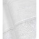 image 2 of Towel City Printable Border Organic Bath Sheet - White - One Size