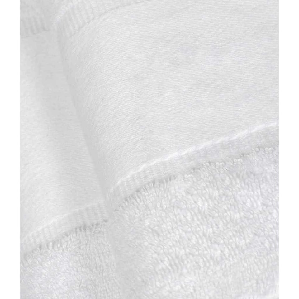 image 1 of Towel City Printable Border Organic Bath Sheet - White - One Size