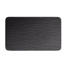 Villeroy & Boch Manufacture Rock Noire Rectangular Multifunctional Plate