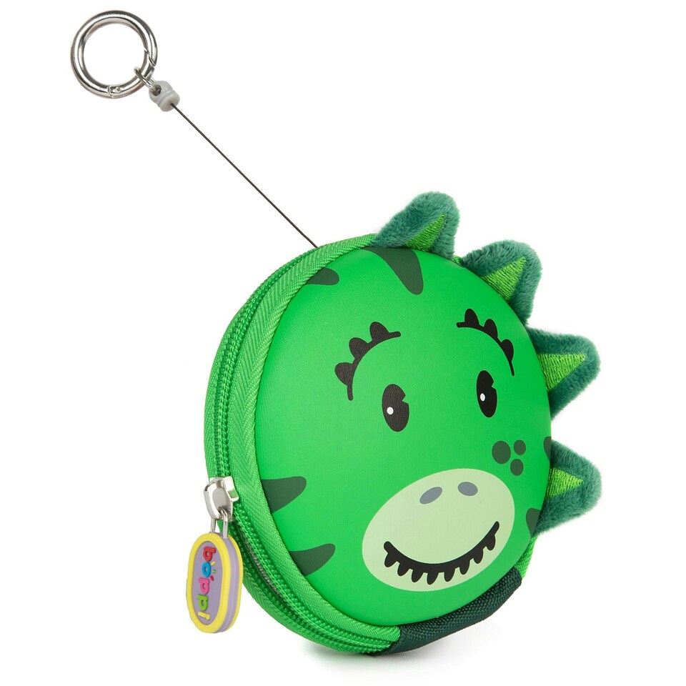 image 1 of boppi Tiny Trekker Keychain Pouch - DINOSAUR