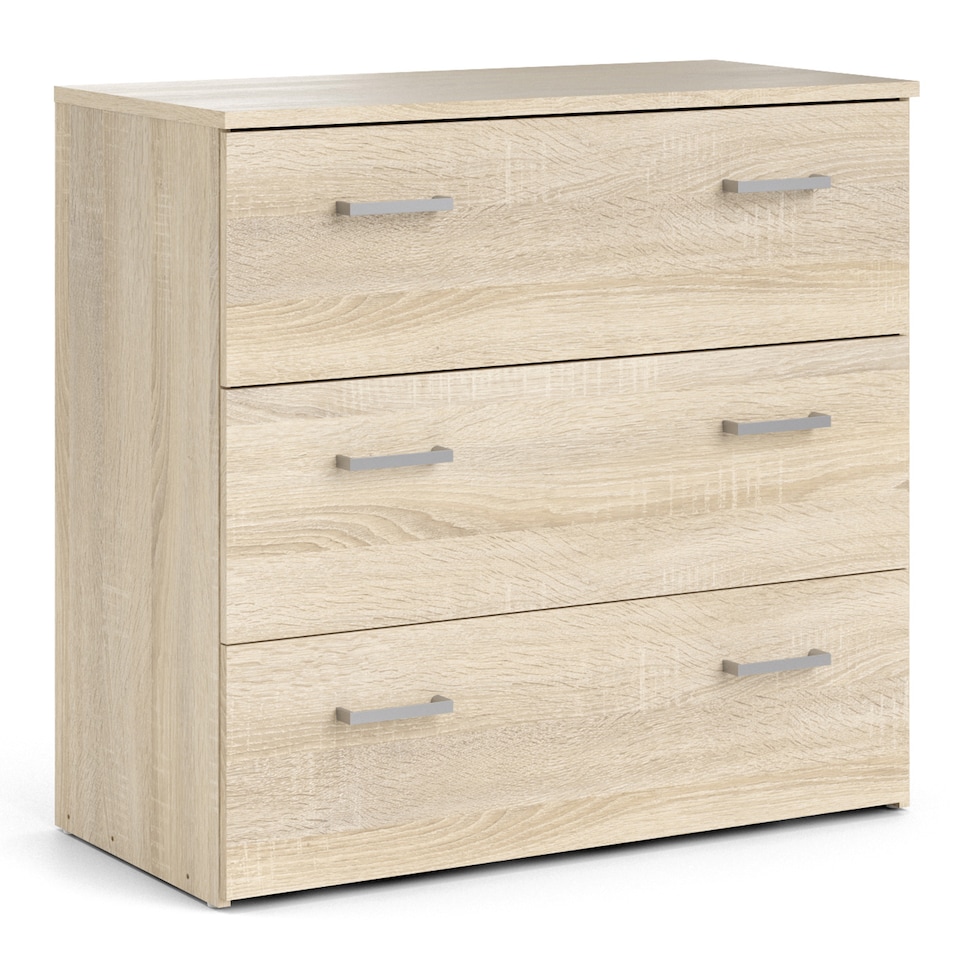 image 1 of Space Chest of 3 Drawers in Oak