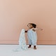 image 8 of Copper Pearl Knitted Swaddle Blanket Whimsy