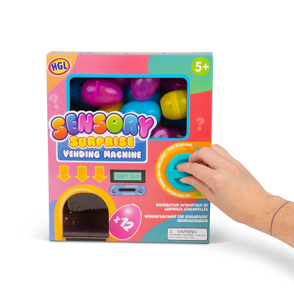 image 1 of Sensory Surprise Vending Machine With 12 Egg Surprises